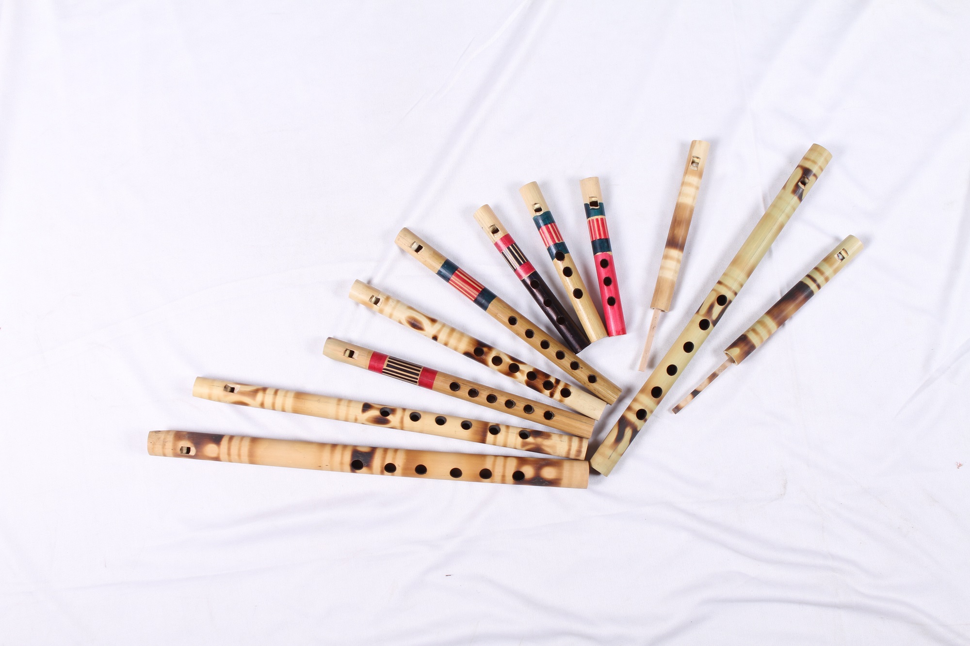 traditional Bangladeshi flutes _cultural designed flutes of Bangladesh