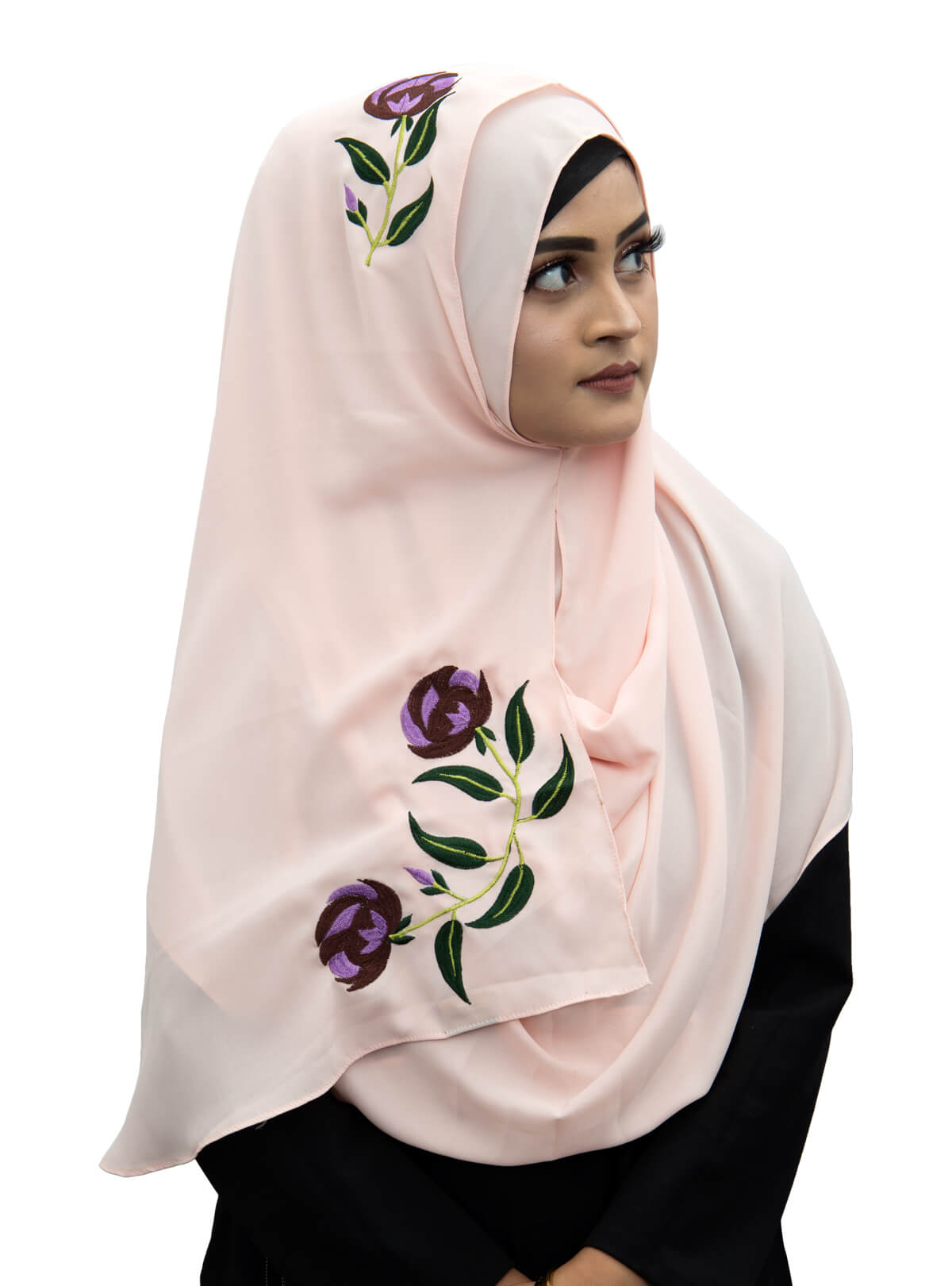 Double georgette hijab clearance