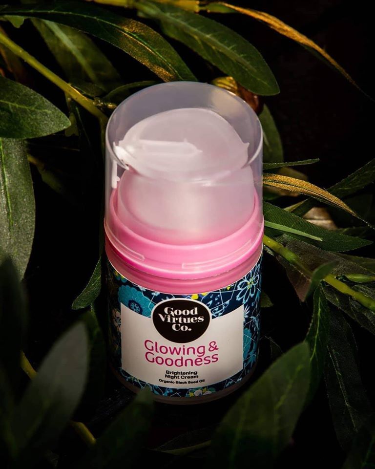 good virtues co night cream