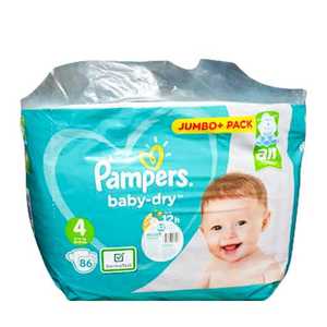 pampers size 4 86 pack