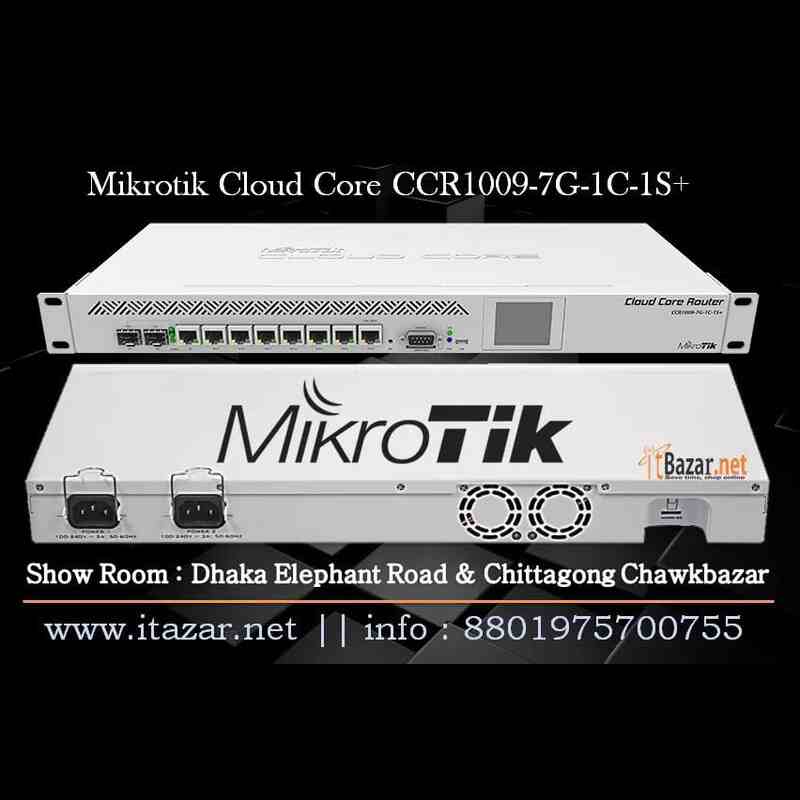 ルーター・ネットワーク機器 Mikrotik CCR1009-7G-1C-1S+ MikroTik Routers and Wireless - Products: CCR1009-7G-1C-1S+PC